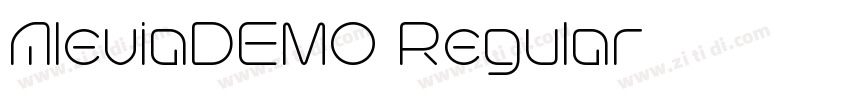 AleviaDEMO Regular字体转换 AleviaDEMO Regular字体转换